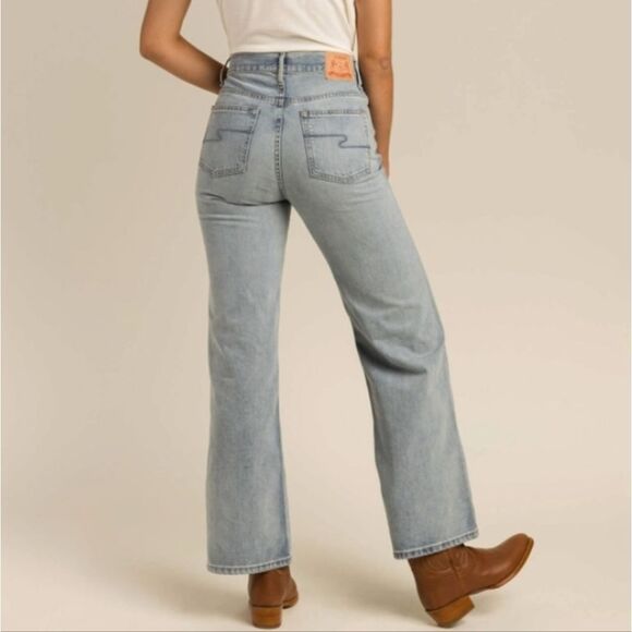 Sendero The Maria Jeans Size 27 Wide Leg High Rise Cowgirl Western Rodeo Cotton - Picture 2 of 16